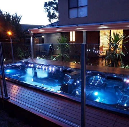 Плавательный спа бассейн Vortex Spas Hydrozone PRO