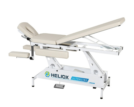 Массажный стол трехсекционный с электроприводом Heliox F1E3 (ширина ложа 750 мм)